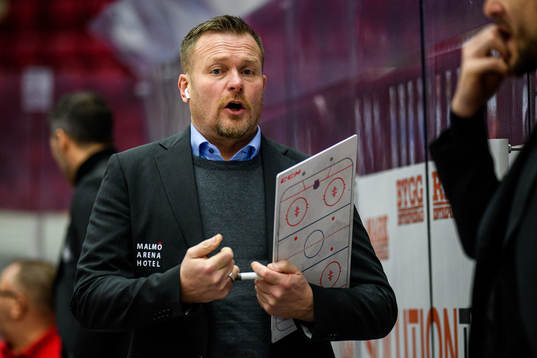 Malmö Redhawks tränare Joakim Fagervall