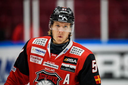 Malmö Redhawks Emil Sylvegård