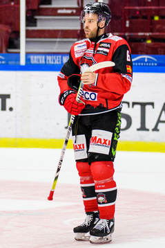 Malmö Redhawks Patrik Hersley deppar