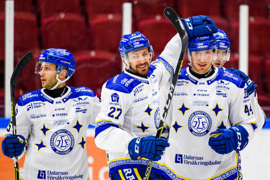 Leksands Marek Hrivik kramar om Carter Ashton