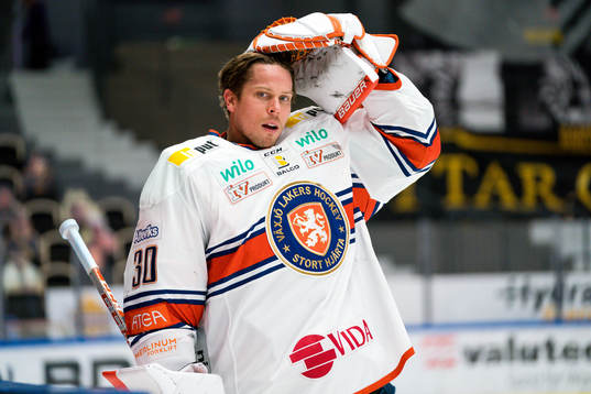 Växjös målvakt Viktor Fasth
