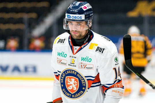 Växjös Emil Pettersson deppar
