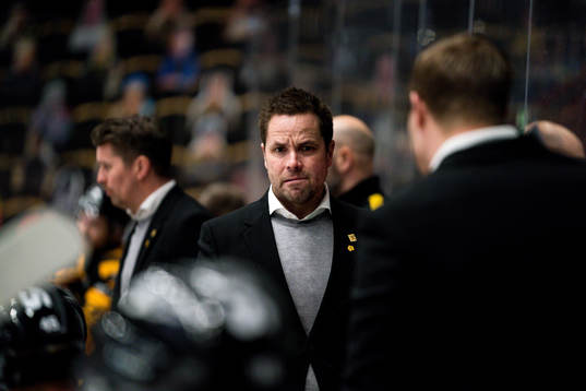 Skellefteås assisterande tränare Stefan Hedlund