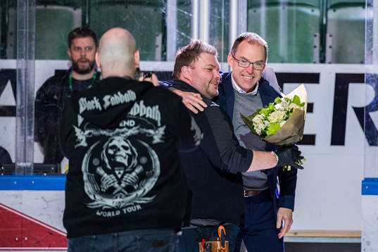 Rögles materialare Frederik ”Fidde” Andersen hyllas av