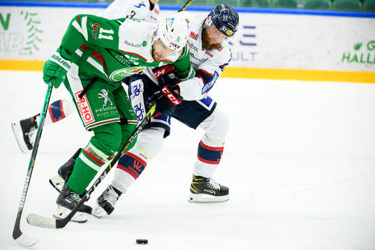 Rögles Mattias Sjögren och Linköpings Jonas Junland