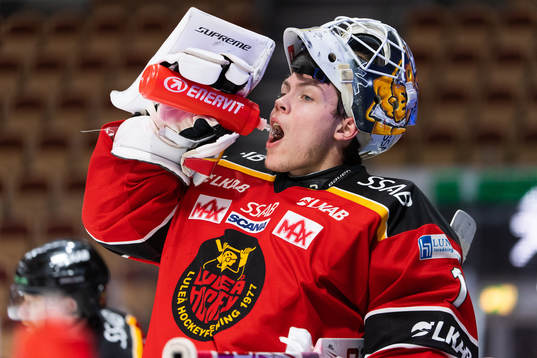 Luleås målvakt Jesper Wallstedt