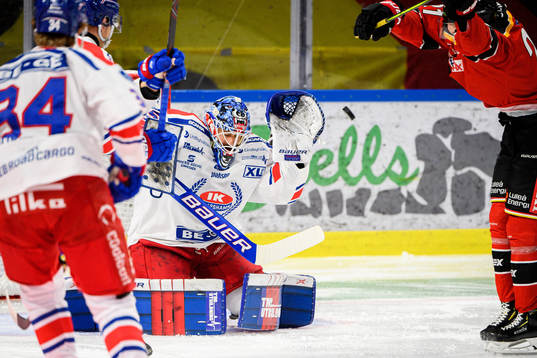 Oskarshamns målvakt Joe Cannata