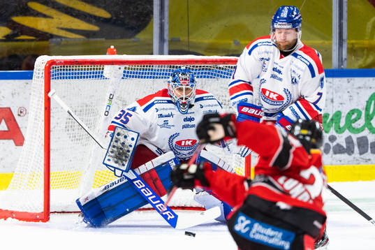 Oskarshamns målvakt Joe Cannata