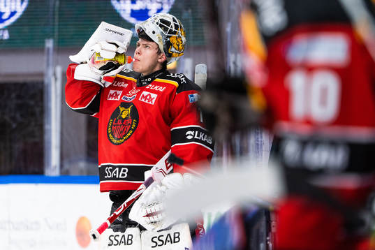 Luleås målvakt Jesper Wallstedt