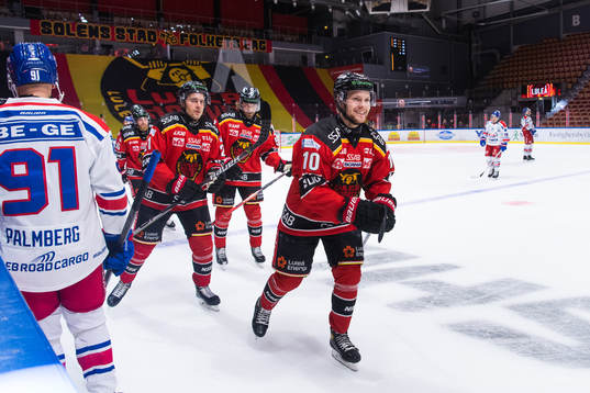 Luleås Einar Emanuelsson jublar