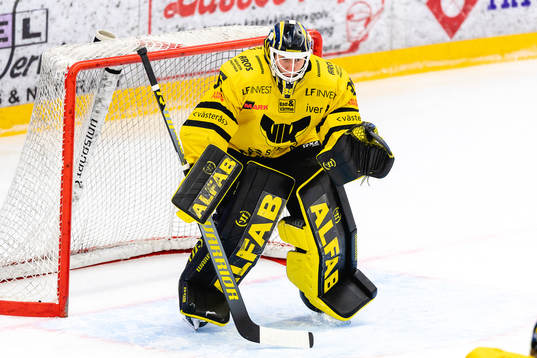 Västerås målvakt Emil Kruse