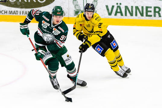 Tingsryds Gustav Olhaver och Västerås Sebastian Benker
