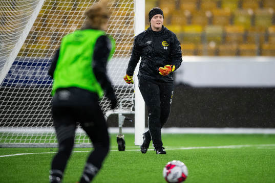 Målvakt Sanna Öjersson