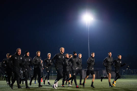 Bläddra bland fler bilder av Fotboll, Superettan, Landskrona, Träning
