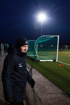 Landskronas tränare Billy Magnusson