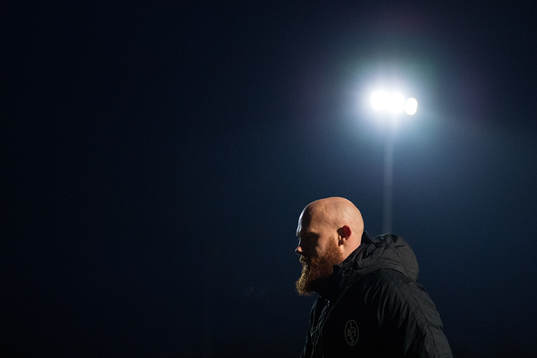 Landskronas assisterande tränare Max Mölder