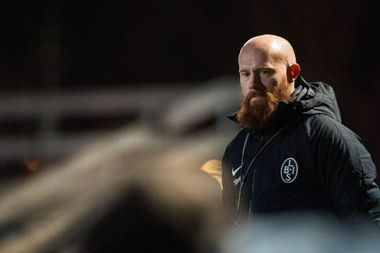 Landskronas assisterande tränare Max Mölder