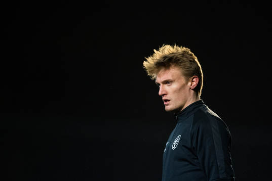 Landskronas målvakt Svante Hildeman
