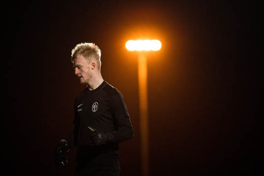 Landskronas målvakt Hampus Pauli