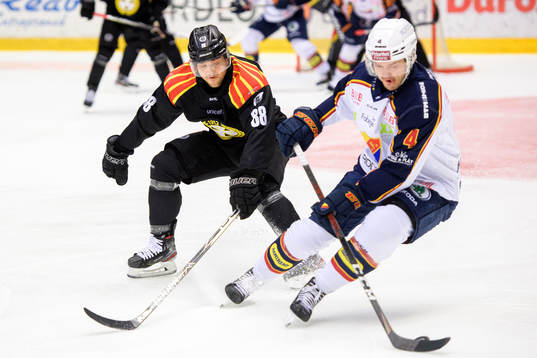 Brynäs Jadeon Descheneau och Djurgårdens Marcus Högström