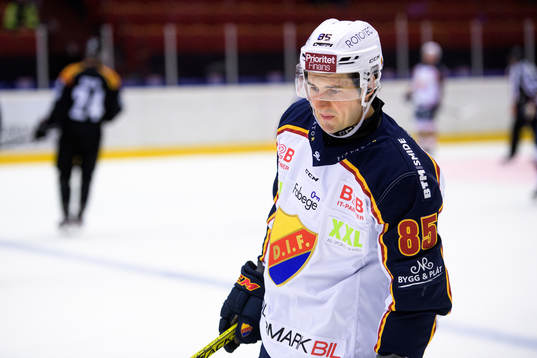 Djurgårdens Michael Haga deppar
