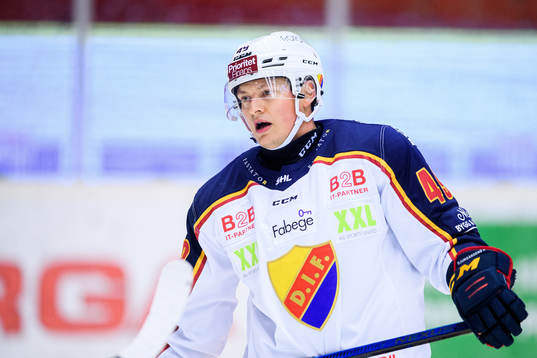 Djurgårdens Rhett Rakhshani deppar