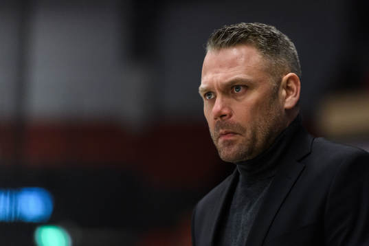 Brynäs assisterande tränare Mikael Holmqvist