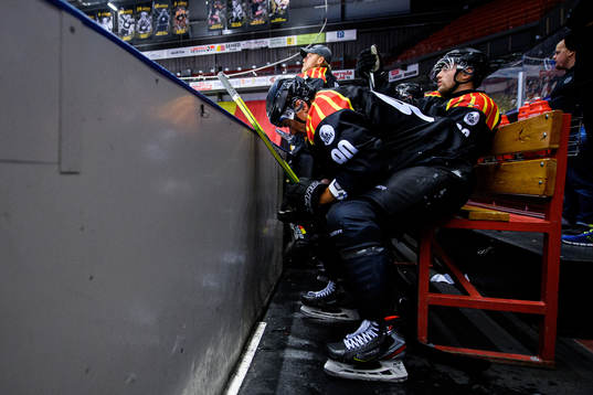 Brynäs Shane Harper deppar