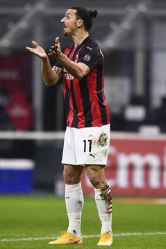 Zlatan Ibrahimovic of Milan