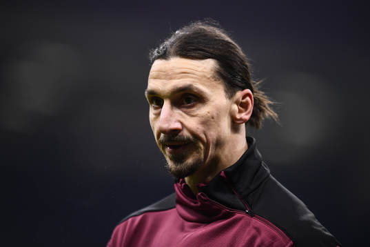 Zlatan Ibrahimovic of Milan