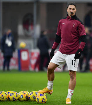 Zlatan Ibrahimovic of Milan
