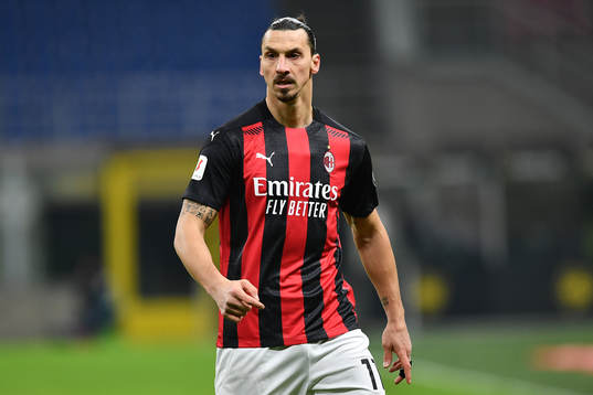 Zlatan Ibrahimovic of Milan