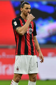 Zlatan Ibrahimovic of Milan