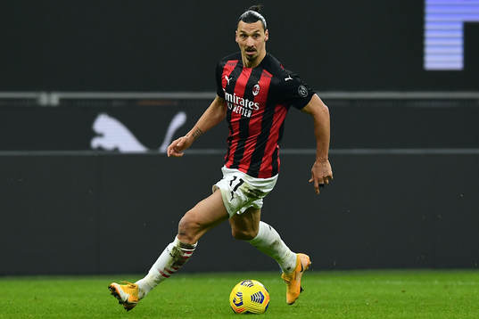 Zlatan Ibrahimovic of Milan