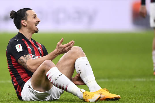 Zlatan Ibrahimovic of Milan