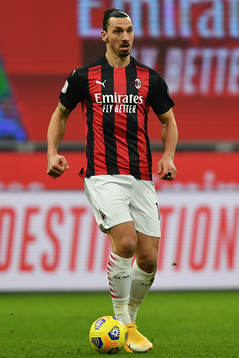Zlatan Ibrahimovic of Milan