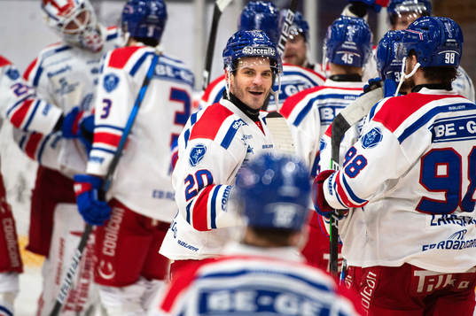 Oskarshamn Lance Bouma jublar