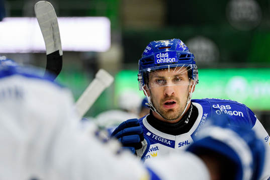 Leksands Marek Hrivik jublar