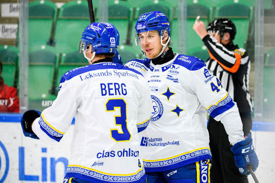 Leksands August Berg och Carter Ashton jubilar