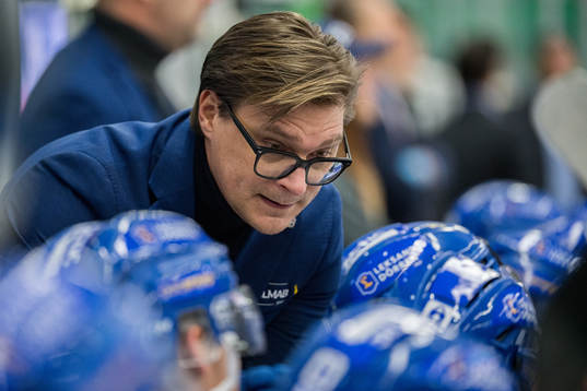 Leksands tränare Björn Hellkvist