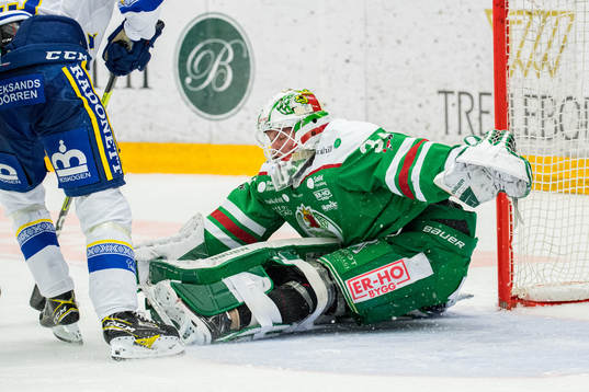 Rögles målvakt Johan Gustafsson
