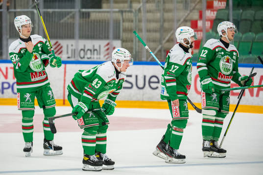 Rögles Thimo Nickl, Olli Palola, Taylor Matson och Brady