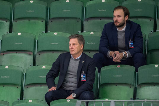 Rögles ordförande Håkan Eriksson och assisterande
