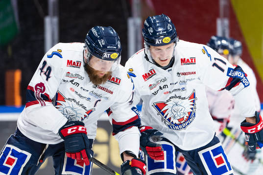 Linköpings Jonas Junland och Henrik Törnqvist