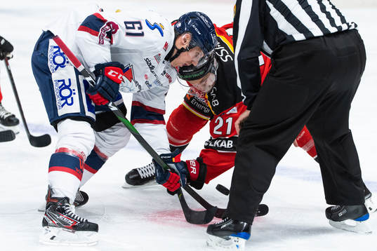 Linköpings Markus Ljungh och Luleås Juhani Tyrväinen