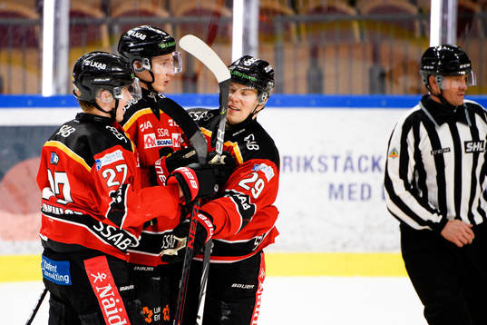 Luleås Carl Mattsson jublar