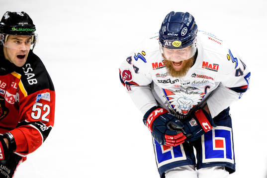 Luleås Karl Fabricius och Linköpings Jonas Junlandunder