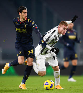 Dejan Kulusevski of Juventus
