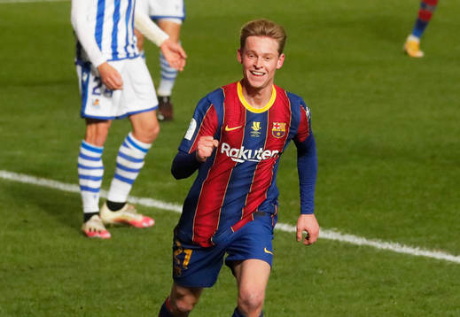 Bläddra bland fler bilder av Fotboll, Spanska Supercupen, Semifinal, Real Sociedad - Barcelona