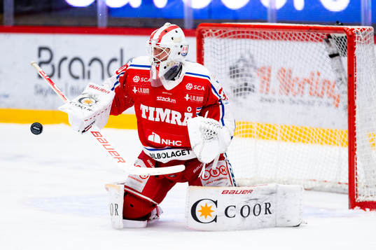 Timrås målvakt Jacob Johansson